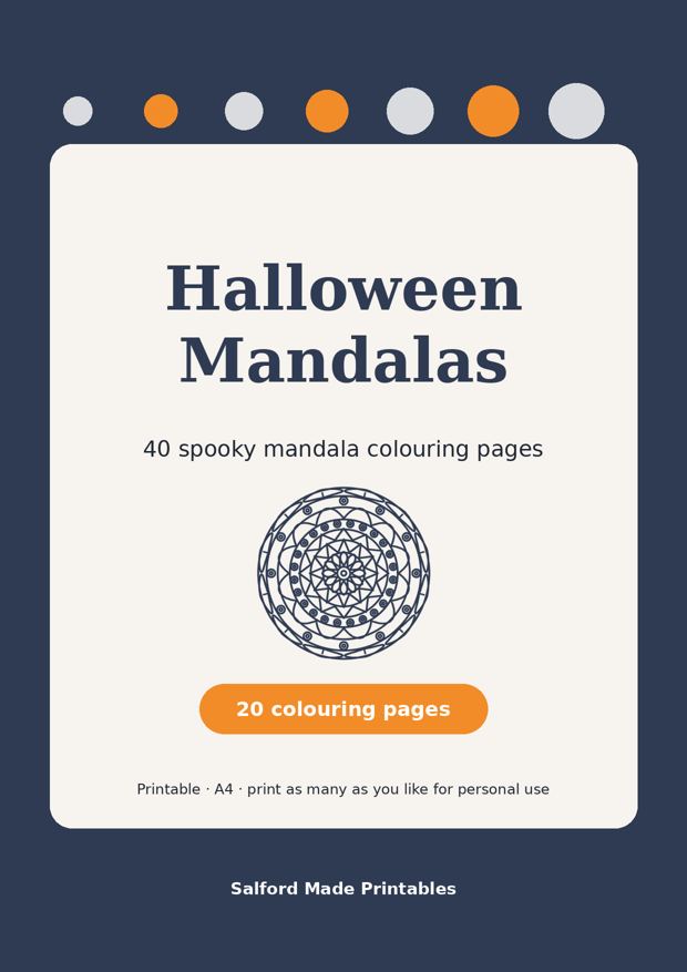 Halloween Mandalas PDF