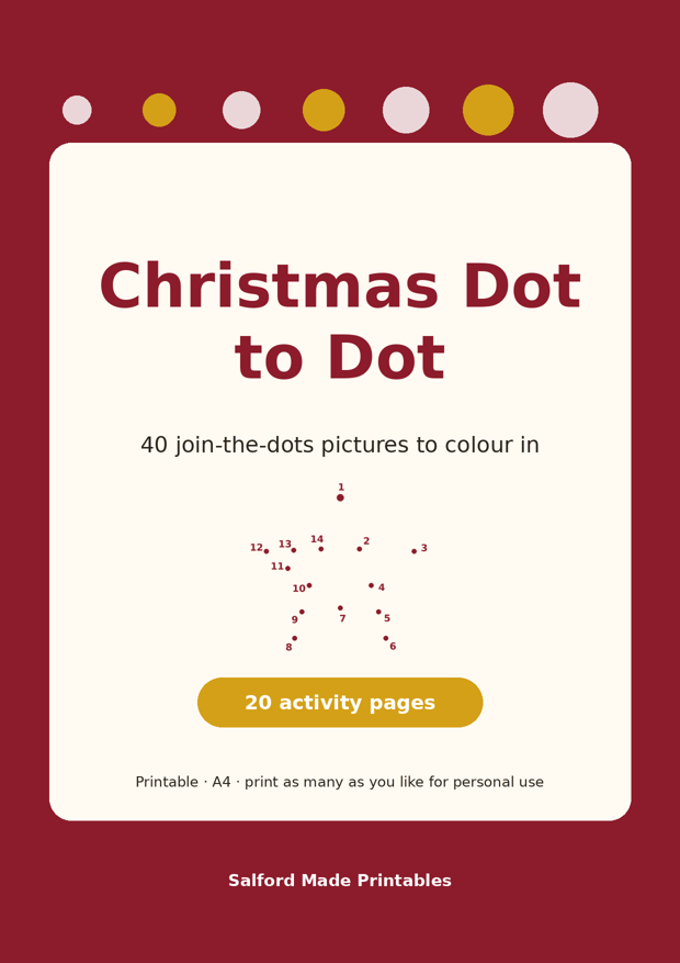 Christmas Dot to Dot PDF