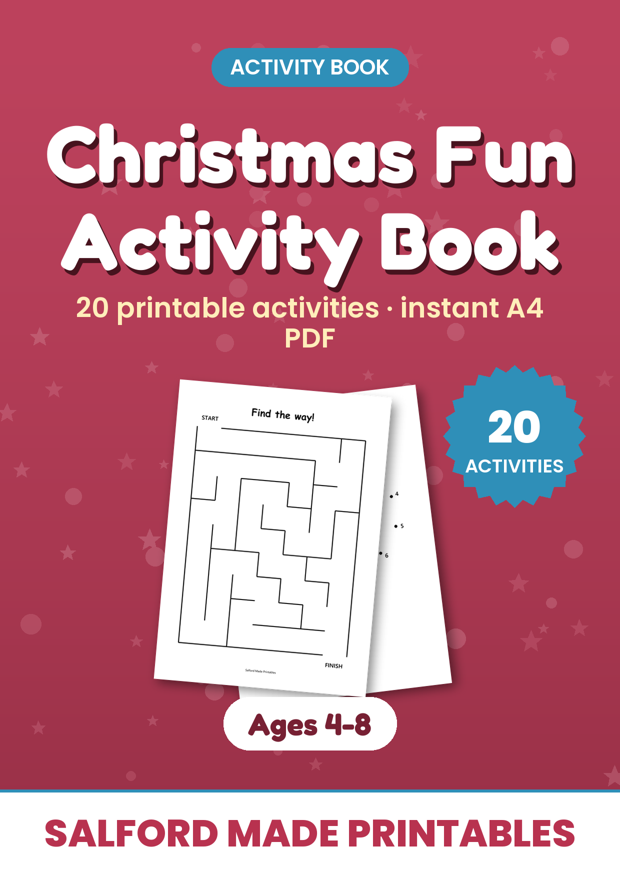 Christmas Fun Activity Book PDF