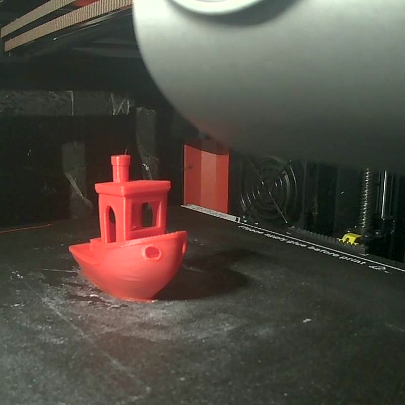 Mini Boat (Benchy) - Red