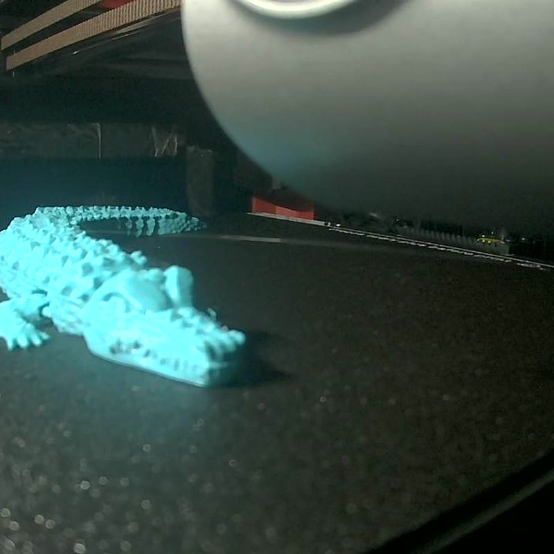 Articulated Flexi Creature - Cyan